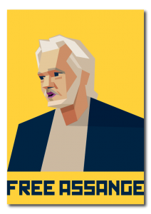 retrato de Julian Assange, retrato de Julian Assange, portrait of Julian Assange